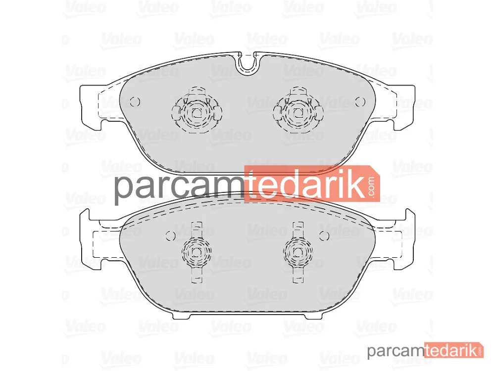 VALEO 671532 | Fren Balatası — Audi A7, Audi A6 C7, Audi A8 D4